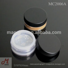 MC2006A rotating sifter cosmetic jar loose powder